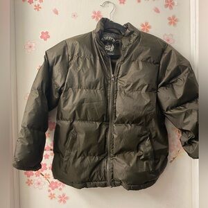 Green Puffer Jacket
